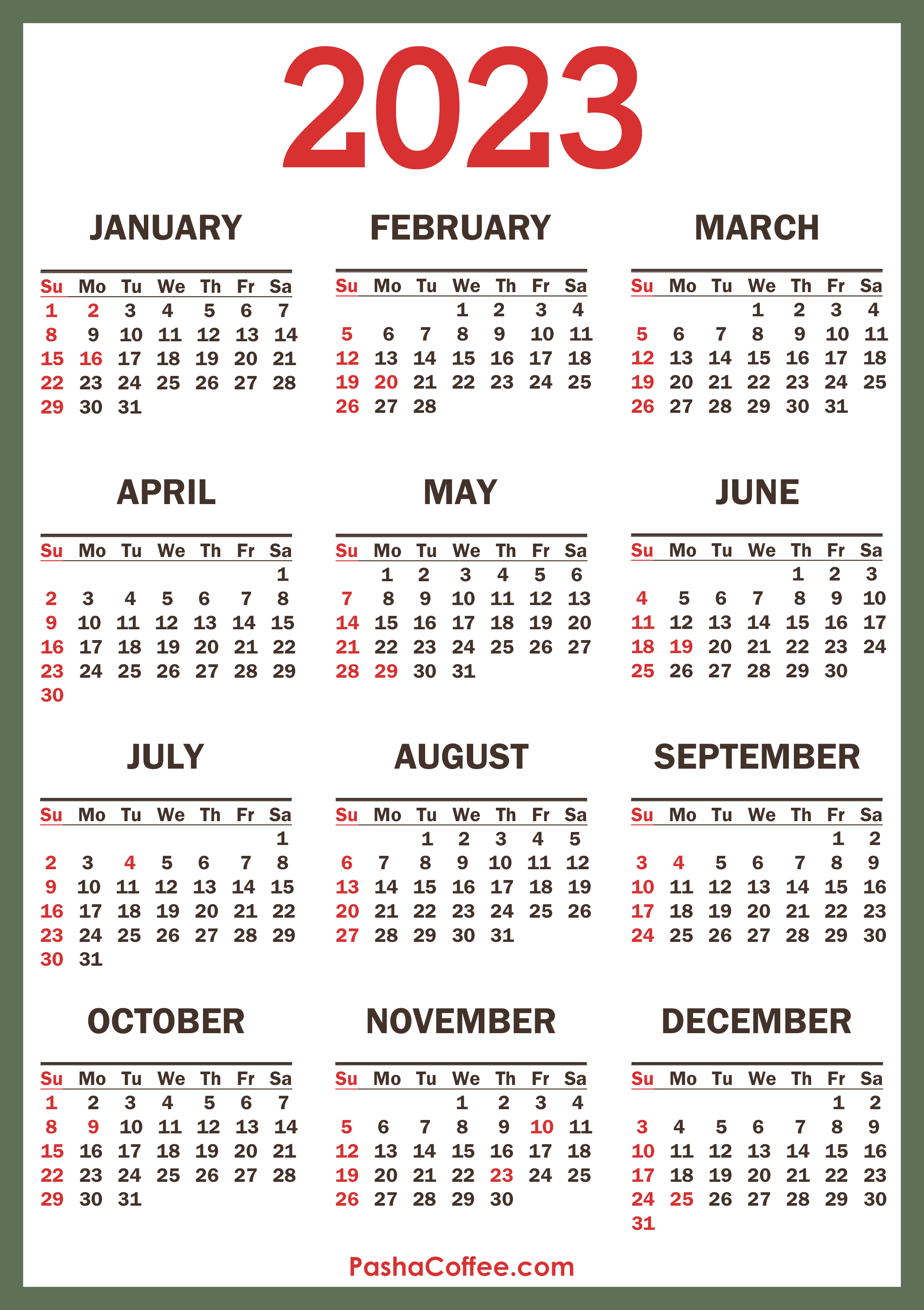 2023-calendar-with-holidays-pdf-printable-form-templates-and-letter