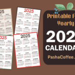 2025 Calendar, Printable Free, Vertical