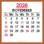 2026-Calendar-US-Holidays-November-Beige-SS-001