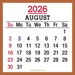 2026-Calendar-Canada-Holidays-August-Beige-SS-001