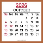 2026-Calendar-Canada-Holidays-October-Beige-SS-001