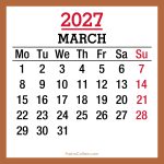 2027-Calendar-March-Beige-MS-001