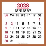 2028-Calendar-Canada-Holidays-January-Beige-SS-001