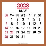 2028-Calendar-Canada-Holidays-May-Beige-SS-001
