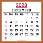 2028-Calendar-December-Beige-SS-001