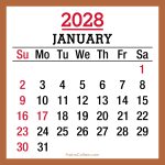 2028-Calendar-US-Holidays-January-Beige-SS-001