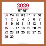 2029-Calendar-Canada-Holidays-April-Beige-SS-001