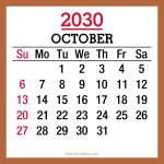 2030-Calendar-October-Beige-SS-001