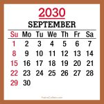 2030-Calendar-September-Beige-SS-001