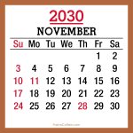 2030-Calendar-US-Holidays-November-Beige-SS-001