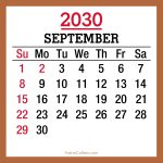 2030-Calendar-US-Holidays-September-Beige-SS-001